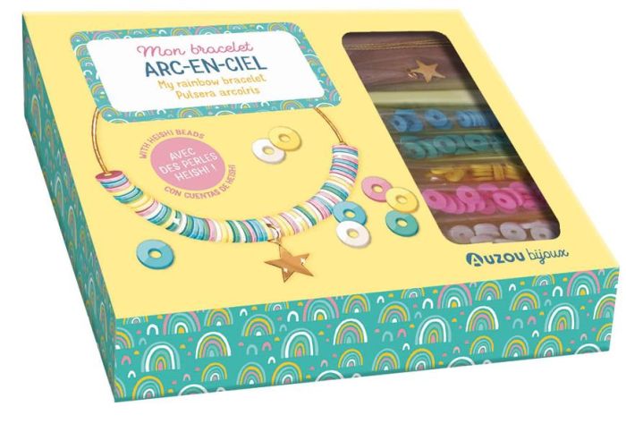 Emprunter Mon bracelet Arc-en-ciel. Avec des perles heishi ! livre