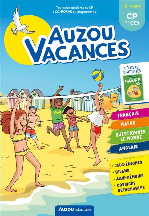 Emprunter Auzou vacances du CP au CE1. Edition 2022 livre