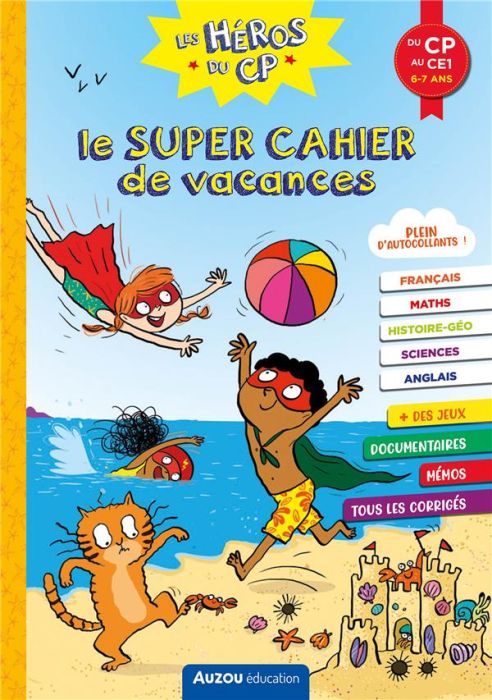 Emprunter Le super cahier de vacances. Du CP au CE1 livre