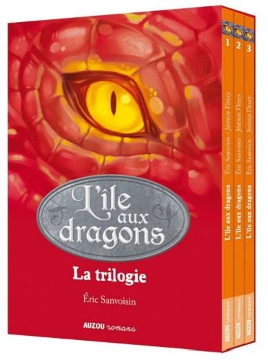 Emprunter L'île aux dragons : Coffret en 3 volumes : Tome 1, Braise %3B Tome 2, Le Borgne rouge %3B Tome 3, L'homm livre