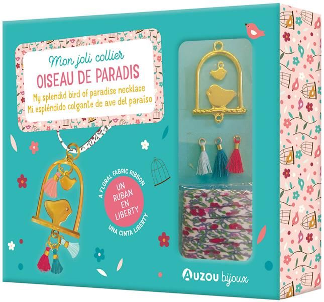 Emprunter Mon joli collier oiseau de paradis. Avec 1 ruban en liberty, Edition français-anglais-espagnol livre