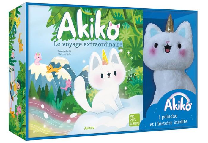 Emprunter Akiko : Le voyage extraordinaire. Coffret avec 1 peluche livre