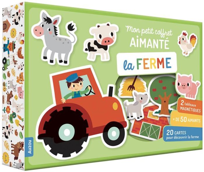 Emprunter MON PETIT COFFRET AIMANTE - LA FERME livre