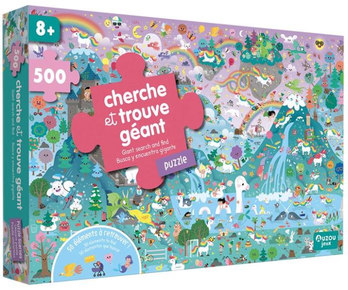 Emprunter CHERCHE ET TROUVE GEANT - PUZZLE livre