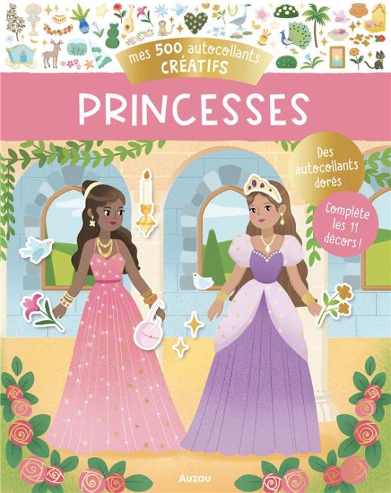 Emprunter Mes 500 autocollants créatifs. Princesses livre