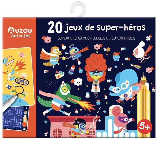 Emprunter MA POCHETTE DE JEUX - 20 JEUX DE SUPER-HEROS livre