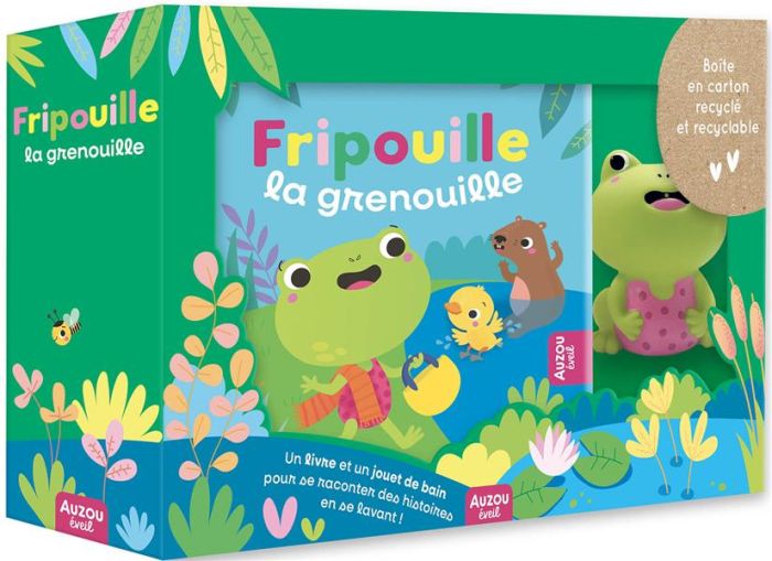 Emprunter Fripouille la grenouille. Avec 1 jouet offert livre