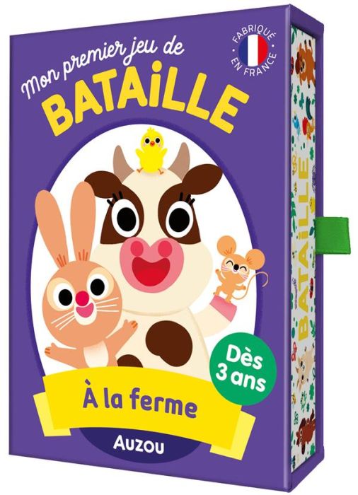 Emprunter JEUX DE CARTES - MON PREMIER JEU DE BATAILLE - A LA FERME livre