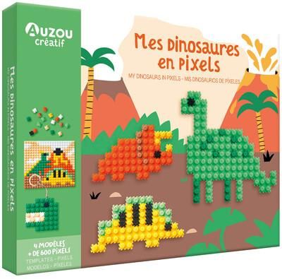 Emprunter Mes Dinosaures en pixels livre