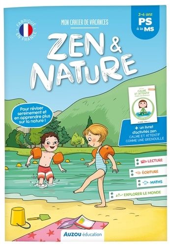 Emprunter Mon cahier de vacances zen et nature. De la PS à la MS, avec un livret d'activités zen 