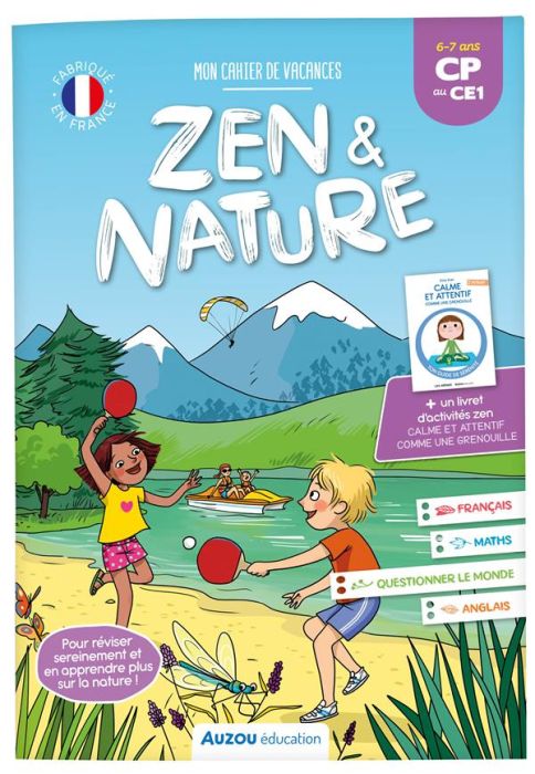 Emprunter Mon cahier de vacances zen et nature. Du CP au CE1, avec un livret d'activités zen 