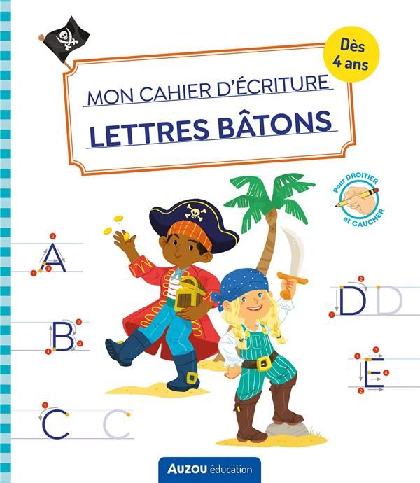 Emprunter Mon cahier d'écriture Lettres bâton - Pirates livre