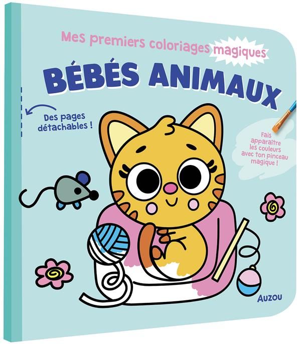 Emprunter Bébés animaux. Avec 1 pinceau livre