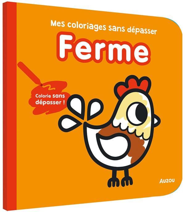 Emprunter Ferme. Colorie sans dépasser ! livre