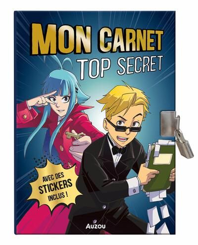 Emprunter Mon carnet top secret Manga. Avec des stickers inclus livre