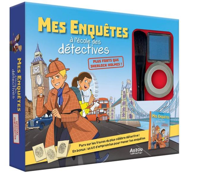 Emprunter Mes enquêtes à l'école des détectives : Plus forts que Sherlock Holmes ! Spécial empreintes. Avec le livre