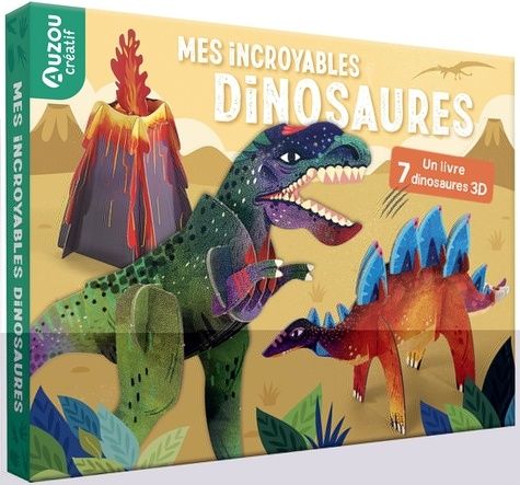 Emprunter MON COFFRET D'ARTISTE - MES DINOSAURES À CONSTRUIRE livre