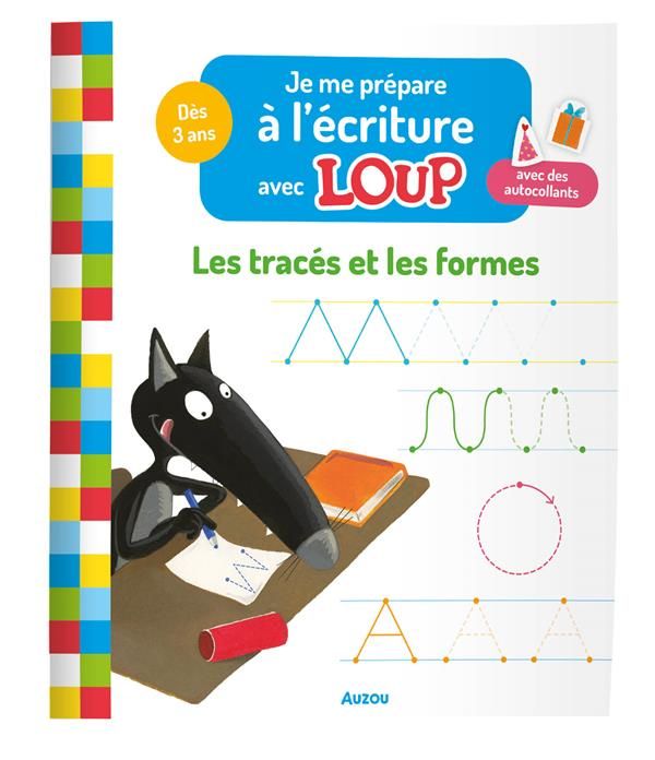 Emprunter Je me prépare à l'écriture avec Loup. Les tracés et les formes. Avec des autocollants livre