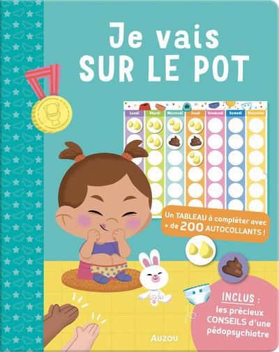 Emprunter Je vais sur le pot. Avec 200 autocollants livre