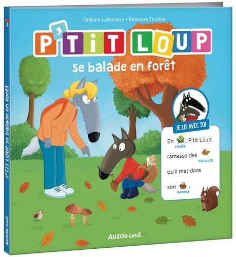 Emprunter P'tit Loup : P'tit Loup se balade en forêt livre