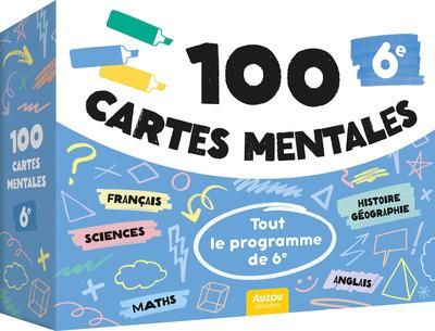 Emprunter 100 cartes mentales : Tout le programme de 6e livre