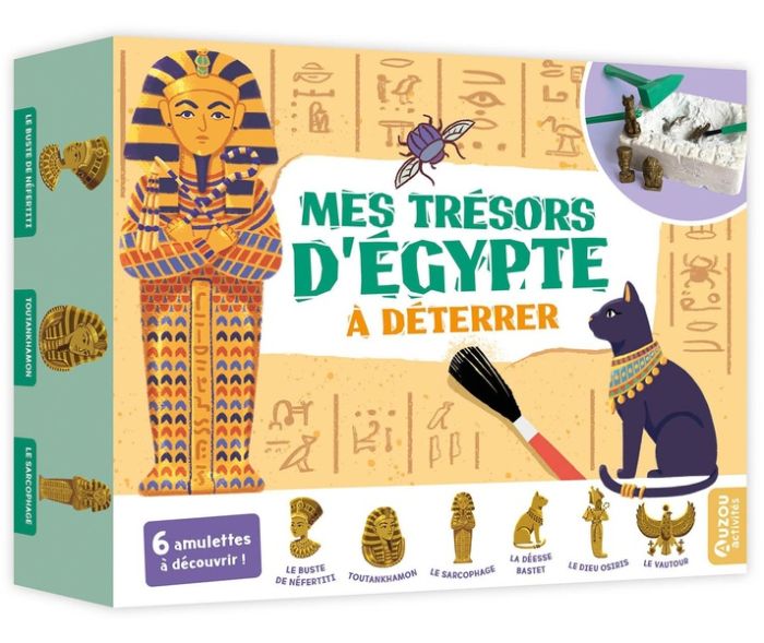 Emprunter MES TRESORS D'EGYPTE A DETERRER - JOUET livre