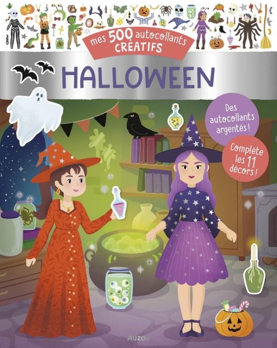 Emprunter Mes 500 autocollants créatifs. Halloween livre