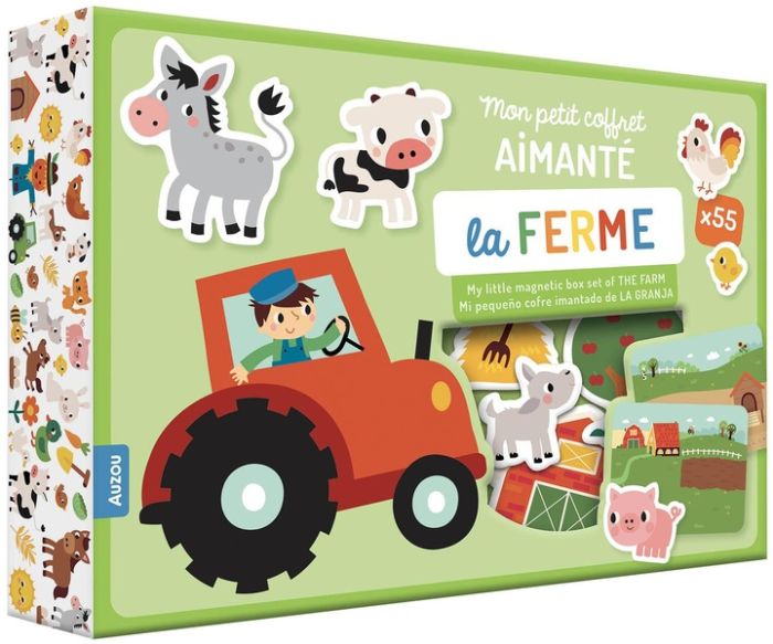 Emprunter MON PETIT COFFRET AIMANTE - LA FERME livre