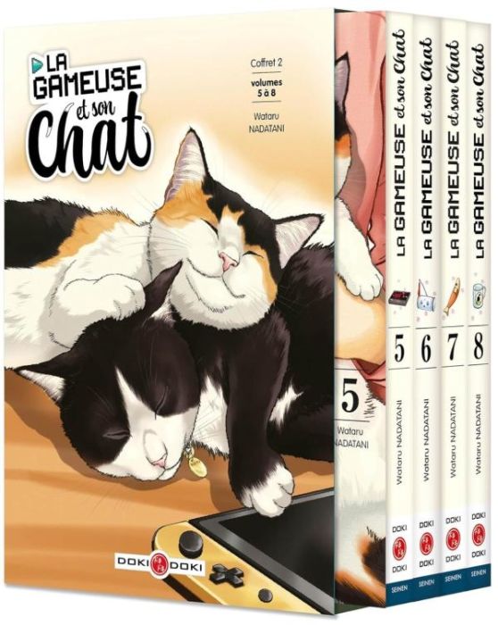 Emprunter La gameuse et son chat : Coffret en 4 volumes : Tome 5 à 8 livre