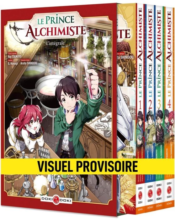 Emprunter Le Prince alchimiste : Coffret en 4 volumes : Tomes 1 à 4. Avec 1 ex-libris livre