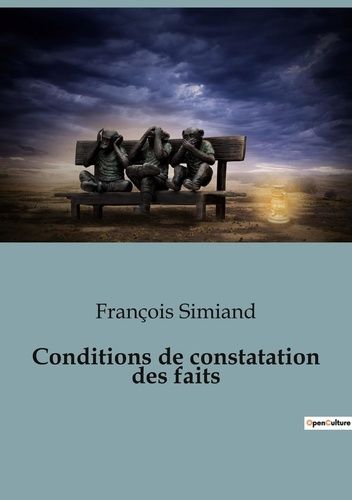 Emprunter Conditions de constatation des faits livre