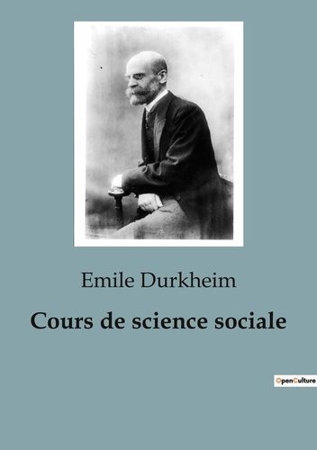 Emprunter Cours de science sociale livre