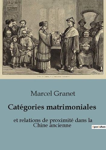 Emprunter Catégories matrimoniales. et relations de proximité dans la Chine ancienne livre