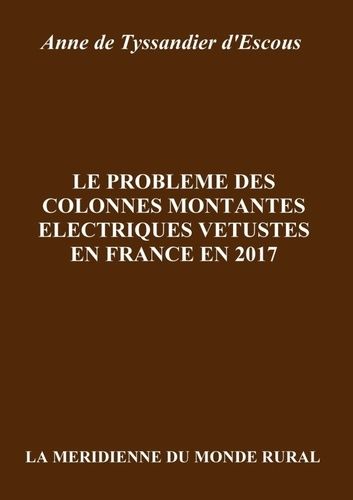 Emprunter Le problème des colonnes montantes électriques vétustes en France en 2017 livre