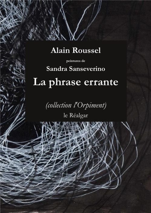 Emprunter La phrase errante livre