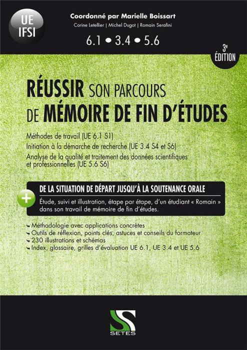 Emprunter Réussir son parcours de mémoire de fin d'études. 3e édition livre