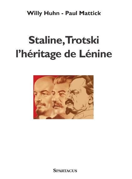 Emprunter Staline, Trotski l'héritage de Lénine livre