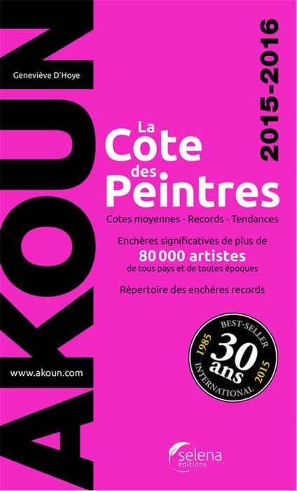 Emprunter La cote des peintres. Edition 2015-2016 livre