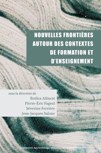 Emprunter Nouvelles frontières autour des contextes de formation et d’enseignement livre