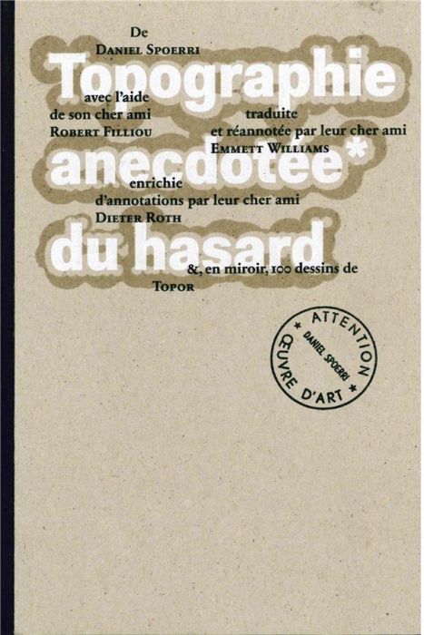 Emprunter Topographie anecdotée du hasard livre