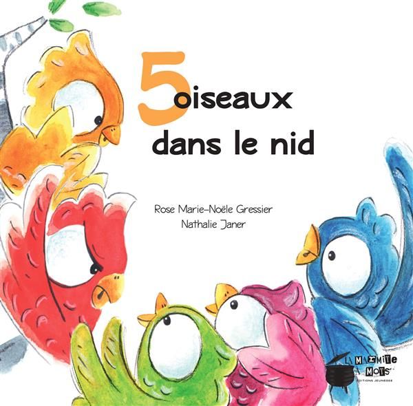 Emprunter 5 oiseaux dans le nid livre