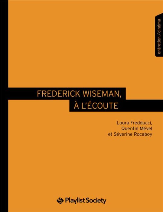 Emprunter Frederick Wiseman, à l'écoute livre