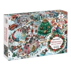 PUZZLE COLLECTOR MEMOIRES DE LA FORET (HIVER 500 PIECES) - BRUN-ARNAUD/SANOE