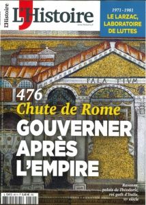 L'Histoire N° 481, mars 2021 : Chute de Rome, gouverner après l'empire - Kolebka Héloïse