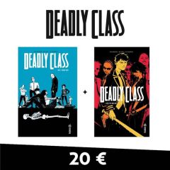 Deadly Class : Pack en 2 volumes : Tome 1, Reagan Youth %3B Tome 2, Kids of the Black Hole - Remender Rick - Craig Wes - Loughridge Lee - Riviè