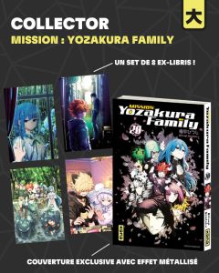 Mission: Yozakura family Tome 20 . Edition collector - Gondaira Hitsuji