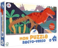 MON PUZZLE RECTO-VERSO T-REX - JOUET - VIDAL ALEXANDER