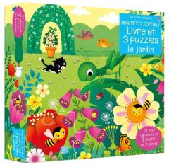 Le jardin. Avec 1 livre cartonné et 3 puzzles de 9 pièces - Taplin Sam - Iossa Federica - Souchon Eléonore