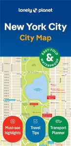 NEW YORK CITY CITY MAP 2ED -ANGLAIS- - LONELY PLANET ENG