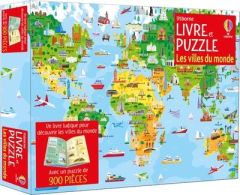 Livre et Puzzle Les villes du monde. Avec 1 livre et 1 puzzle de 300 pièces - Smith Sam - Robson Kirsteen - Cerato Mattia - Chap